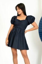 SERRA BLUE MINI DRESS - Image 2
