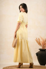 IMARA YELLOW MAXI DRESS - Image 4