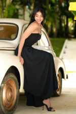 AVANI BLACK MAXI DRESS - Image 3