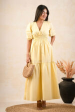 IMARA YELLOW MAXI DRESS - Image 5