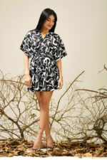MOOS WRAP MINI DRESS - Image 3